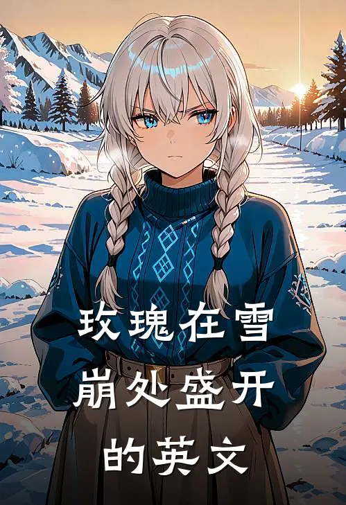 玫瑰在雪崩处盛开的英文