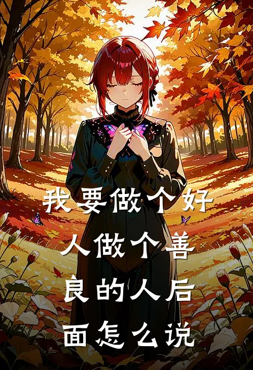 我要做个好人做个善良的人后面怎么说