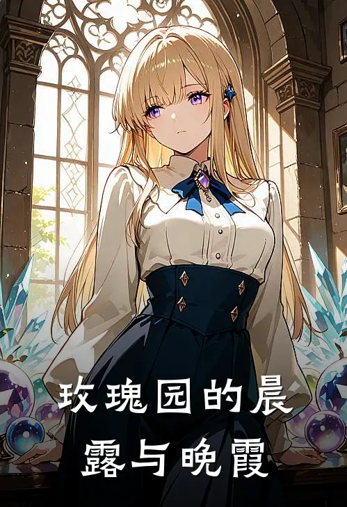 玫瑰园的晨露与晚霞