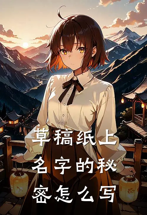 草稿纸上名字的秘密怎么写