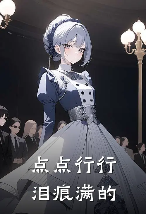 点点行行泪痕满的