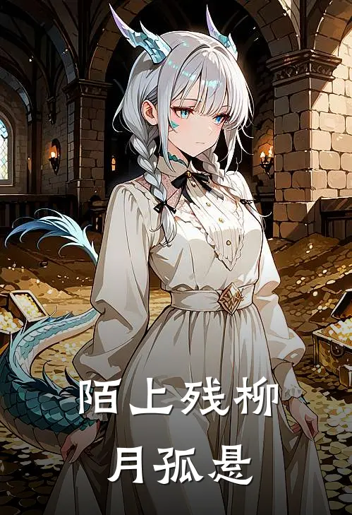 陌上残柳月孤悬