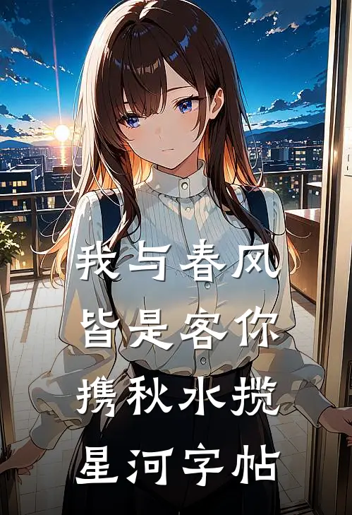 我与春风皆是客你携秋水揽星河字帖